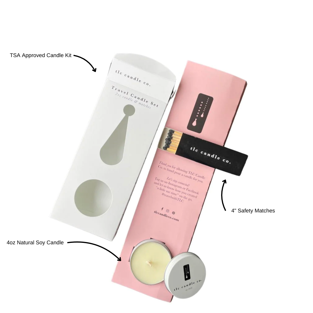 Travel Candle with Matches - Nightcap