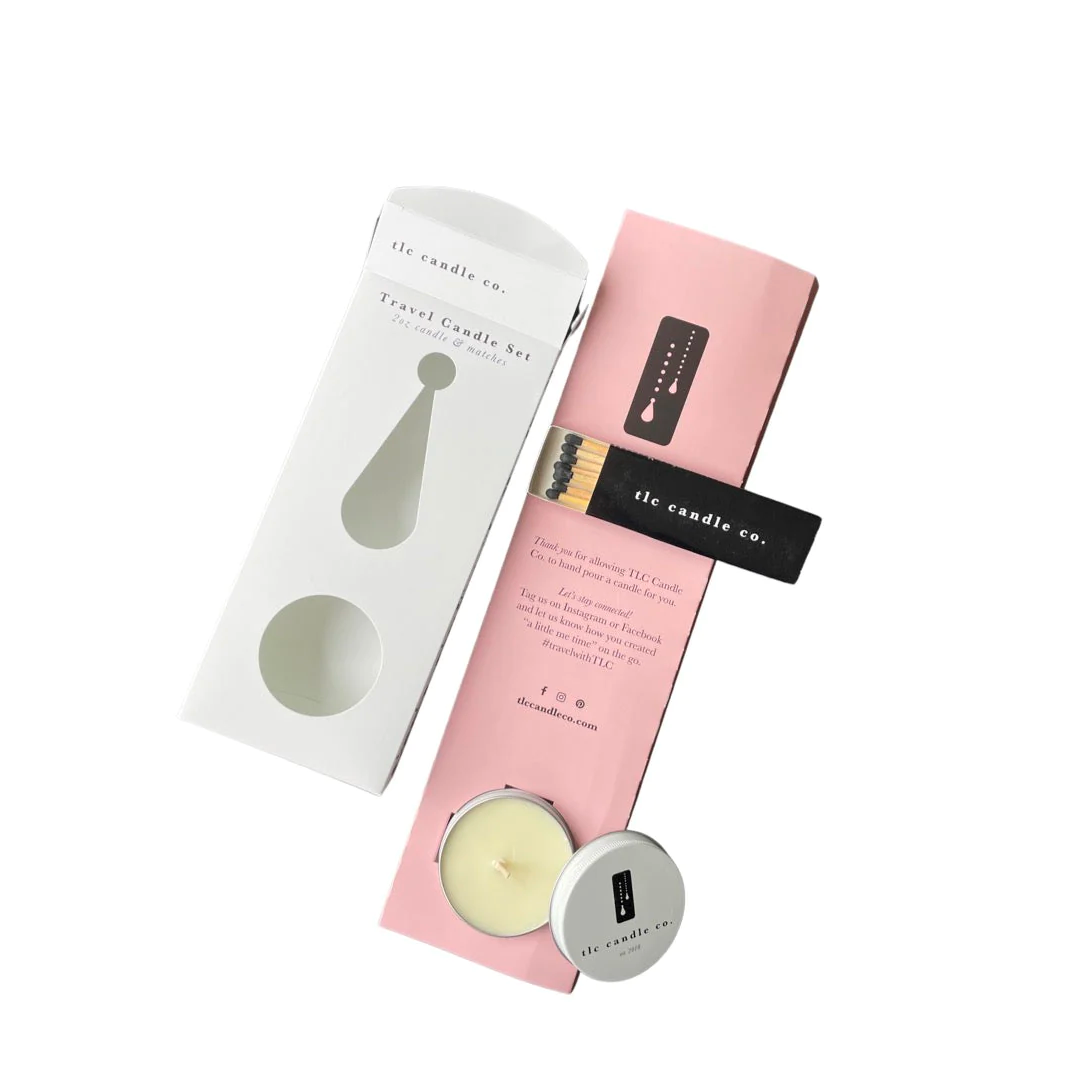 "Coastal" Travel Candle Set (12)