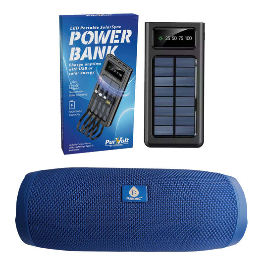 ✈️🔋🎶 Pursonic Adventure Travel Bundle: Stay Charged, Entertained, and Ready for Anything!