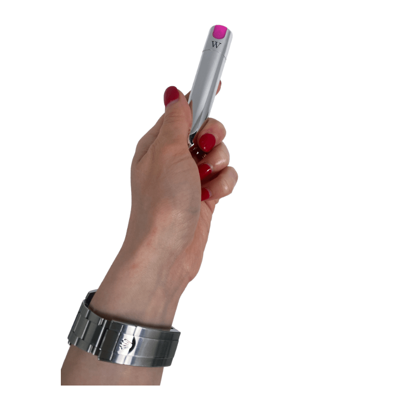 Eos - an extremely powerful small bullet vibrator with a warming feature.