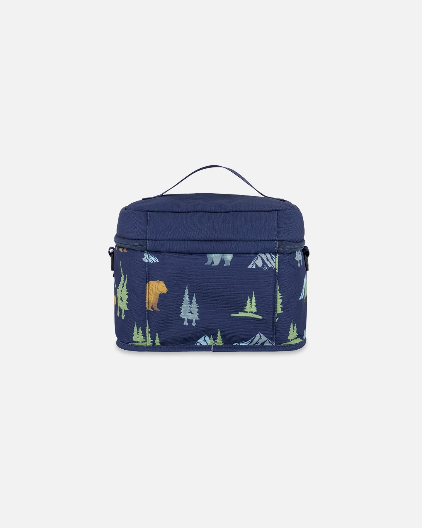 Lunch Box Navy Animal Print