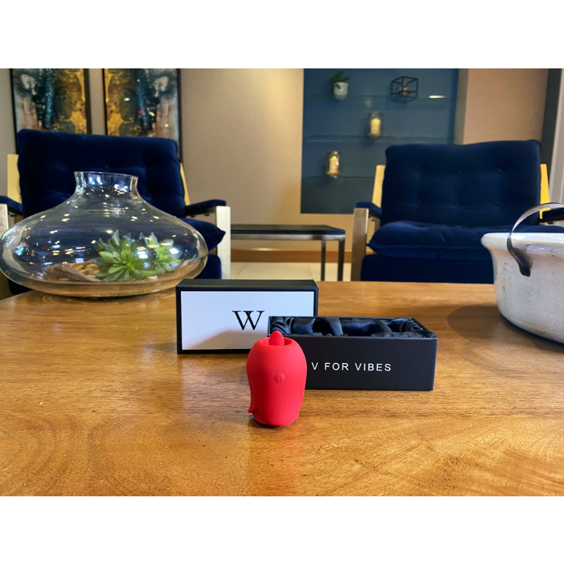 MANIA- The Enchanting Sex Rose Tongue Vibrator